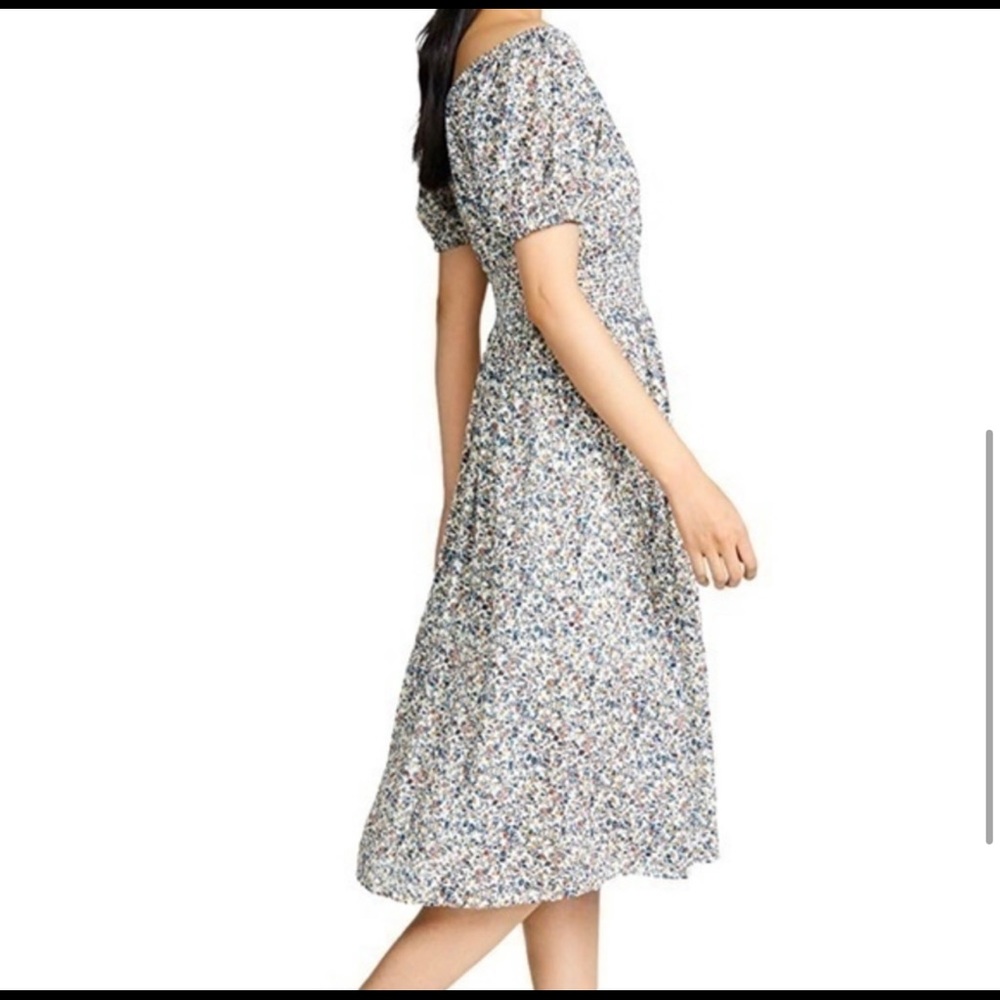 Madewell Floral Midi Dress
